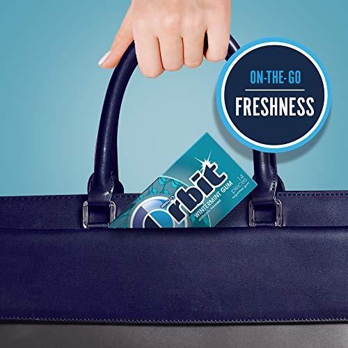 Orbit Orbit Wintermint Gum 14 Pieces Pack of 12, 12 X 33 g