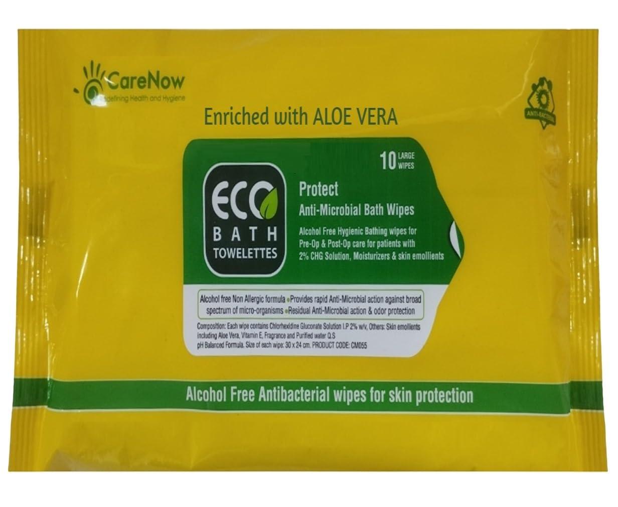 ECO PROTECT ECO PROTECT SKIN ANTISEPTIC WIPES PACK OF 100 WIPES