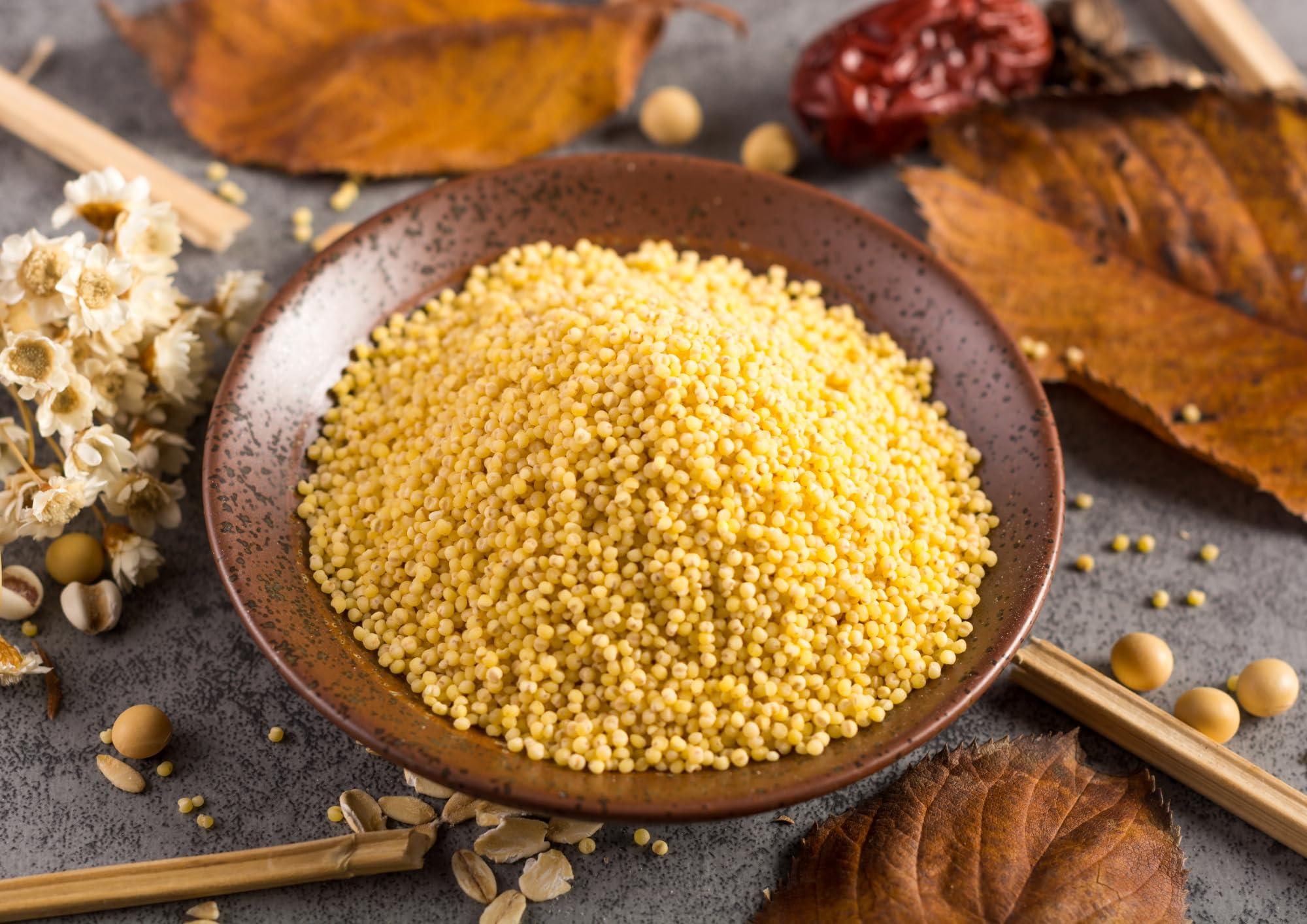 SiriMart Siridhanya millets combo pack of 5 Positive Millets Unpolished & Organic | Dr Khader Vali Millets | Browntop, Barnyard, Foxtail, Kodo, Little Millet Rice