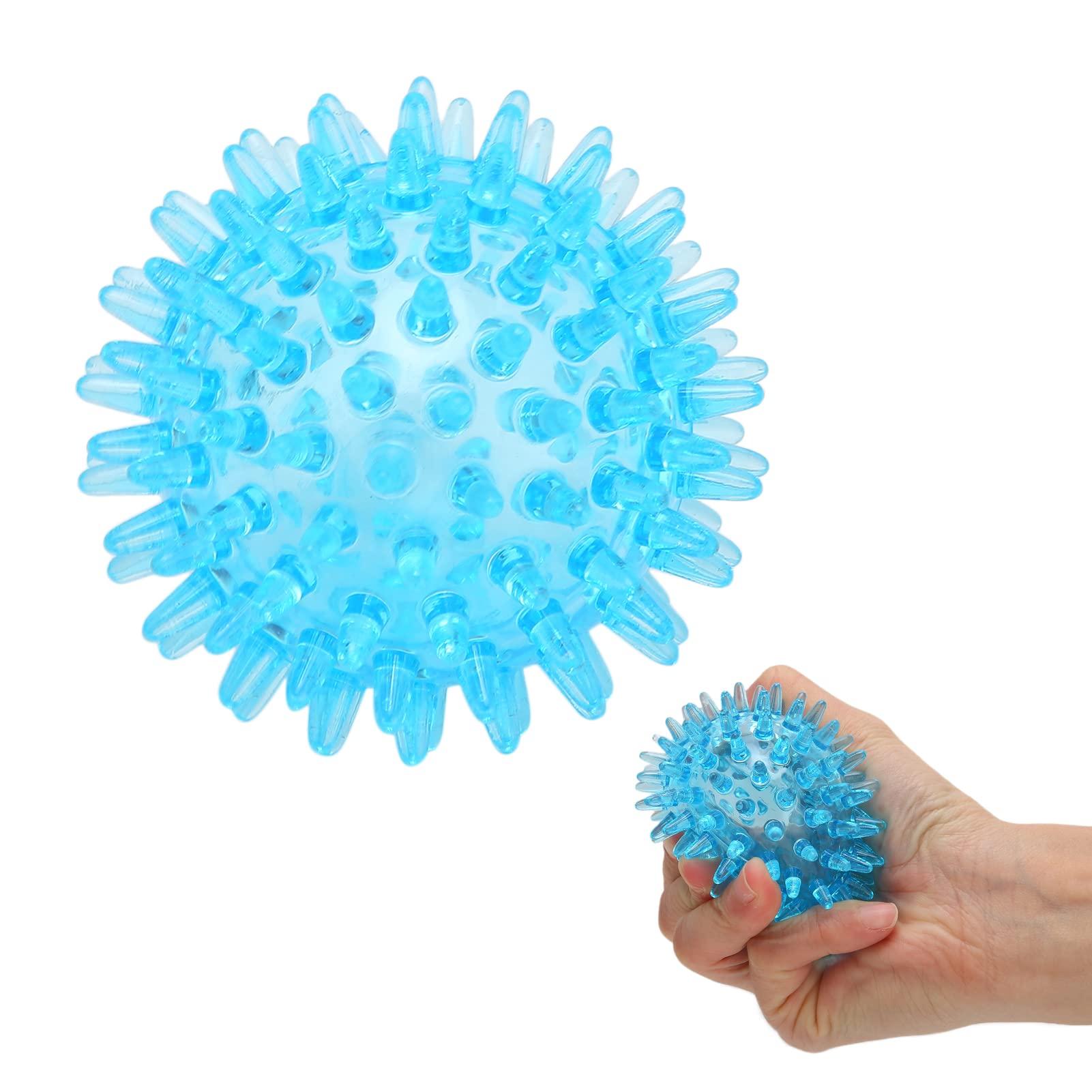Shanrya Spiky Ball, TPR Material Light Weight Small Size Soft Spike Ball for Household for Exercise(6CM)