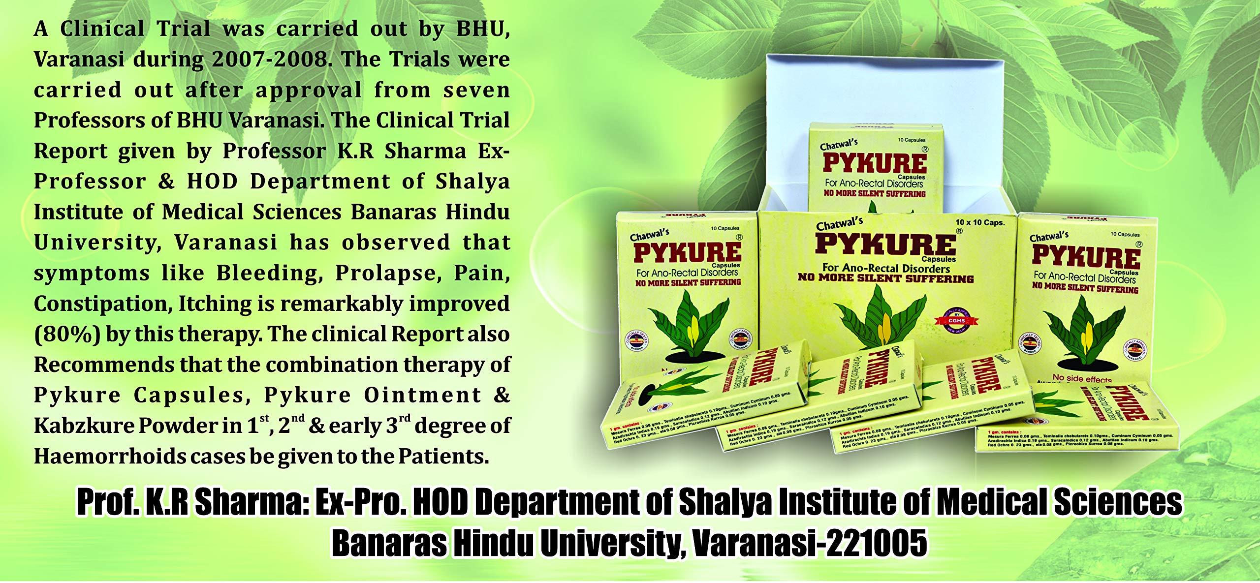 CHATWAL CHATWAL Pykure Capsules - Pack of 10 Strips