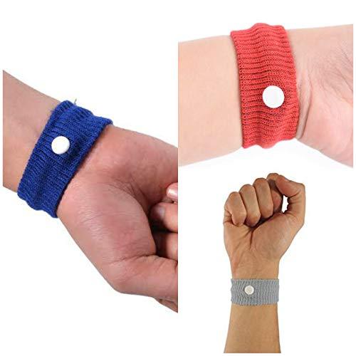 Mediexchange Mediexchange Pisix Band Pack of 2 Sea Sickness for Pregnant Women Wristbands Nausea bands Free Size