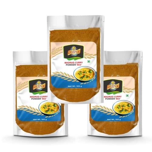 DEEPAK Deepak Madras Curry Powder Mild Masala Set of 3 ( 300gm )