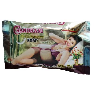 Dhanika Enterprises Chandrani Hair Removal Soap For Men & Women | Baal Saaf Karne Ka Sabun | Pack of 8 Soap