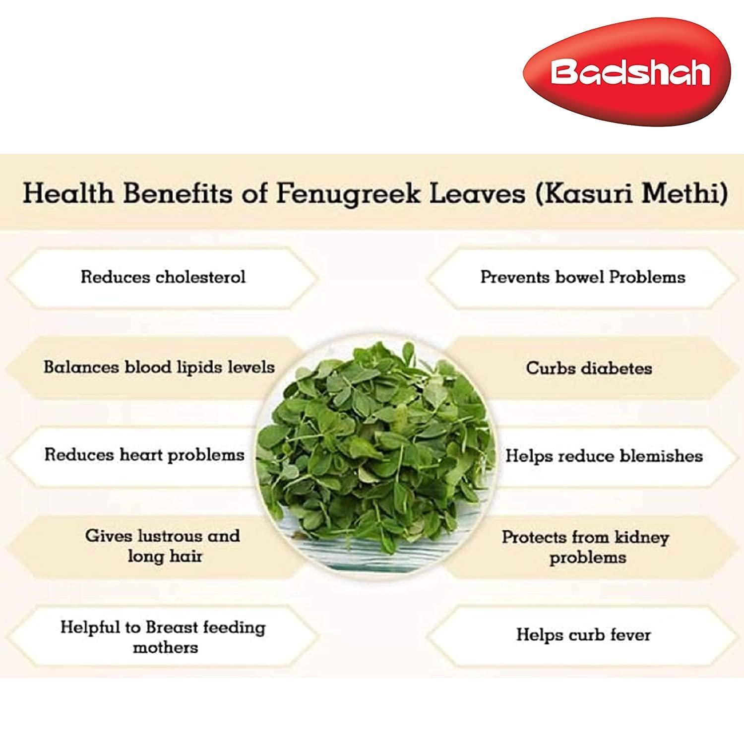 Badshah BADSHAHBadshah Kasuri Methi Masala Powder - 100 Grams | Unique Blend Of Spices For Earthy Aroma & Rich Taste | Spice For Regional & Traditional Recipes