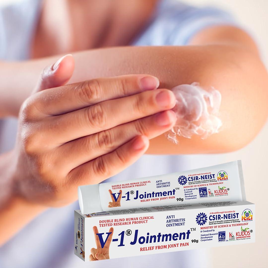 Kudos Kudos V-1 Pain Relief (60 Tablets + Pain Relief Cream)