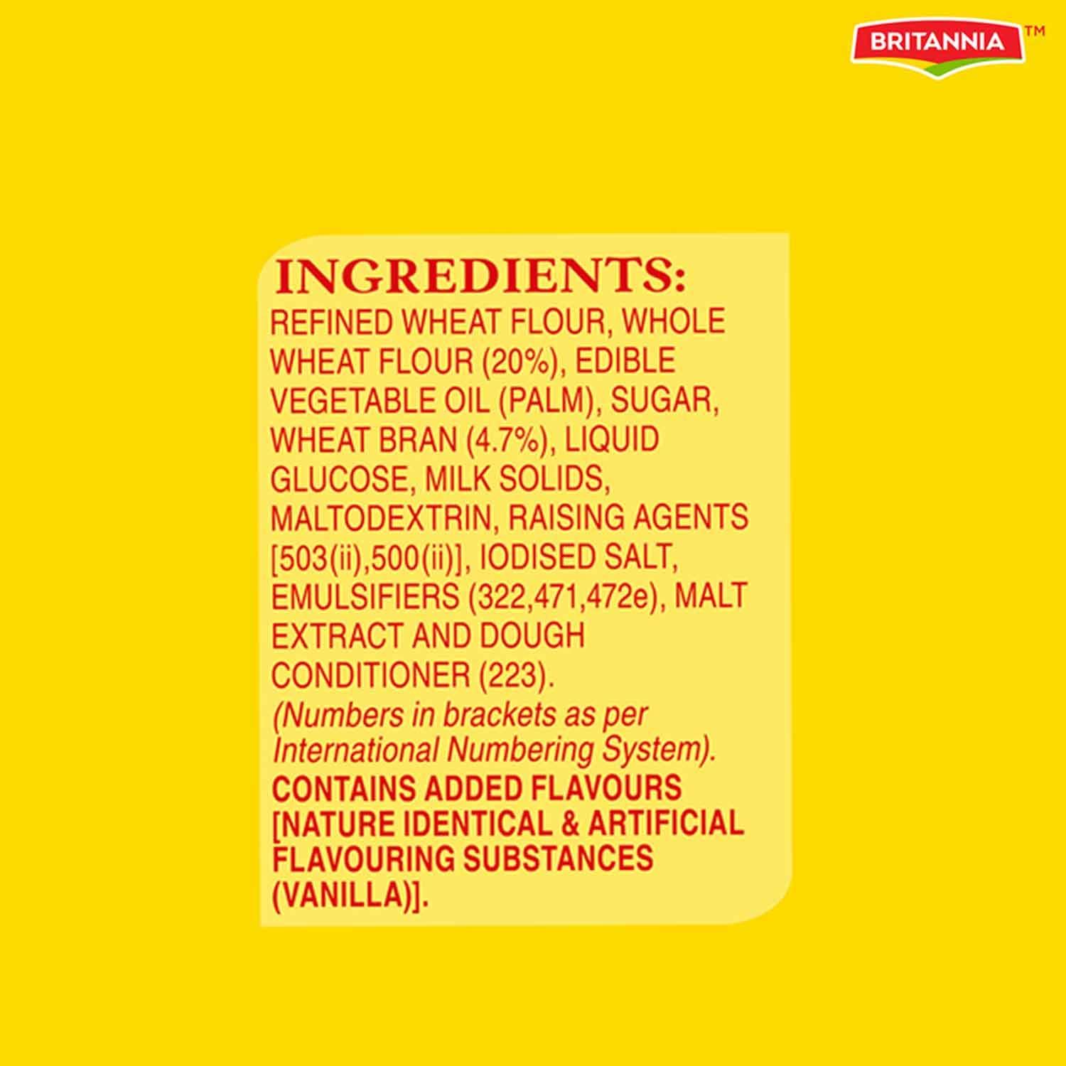 Britannia Britannia Nutri Choice High Fibre Digestive Biscuits, 250 g Pack of 4