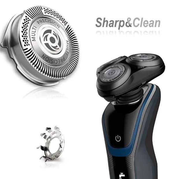 Kudh Products Kudh Products SH50/52 Replacement Heads blade Series 5000 Shavers Compatible AquaTouch PowerTouch multi precision heads-3pcs