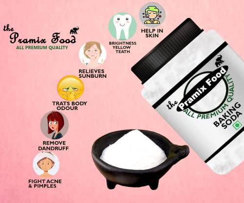 Pramix Pramix Baking Soda, Perfect for Baking, Cooking, Cleaning, Skin, Teeth, Hair & Scrubs (Multi-Purpose) - 250g