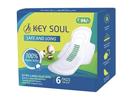 KEY SOUL KEY SOUL SAFE and LONG 6 PADS EXTRA LARGE PLUS