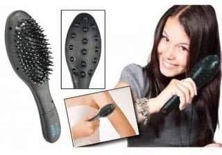 GK GK Oxcrap egneic Vibra Pluse Head Massager Hairbrush with Double Speed in Treatment
