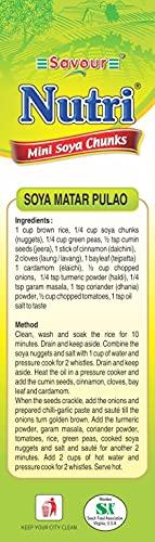Savour Savour Nutri Soya Mini Chunks 200 Grams - Box Pack of 6