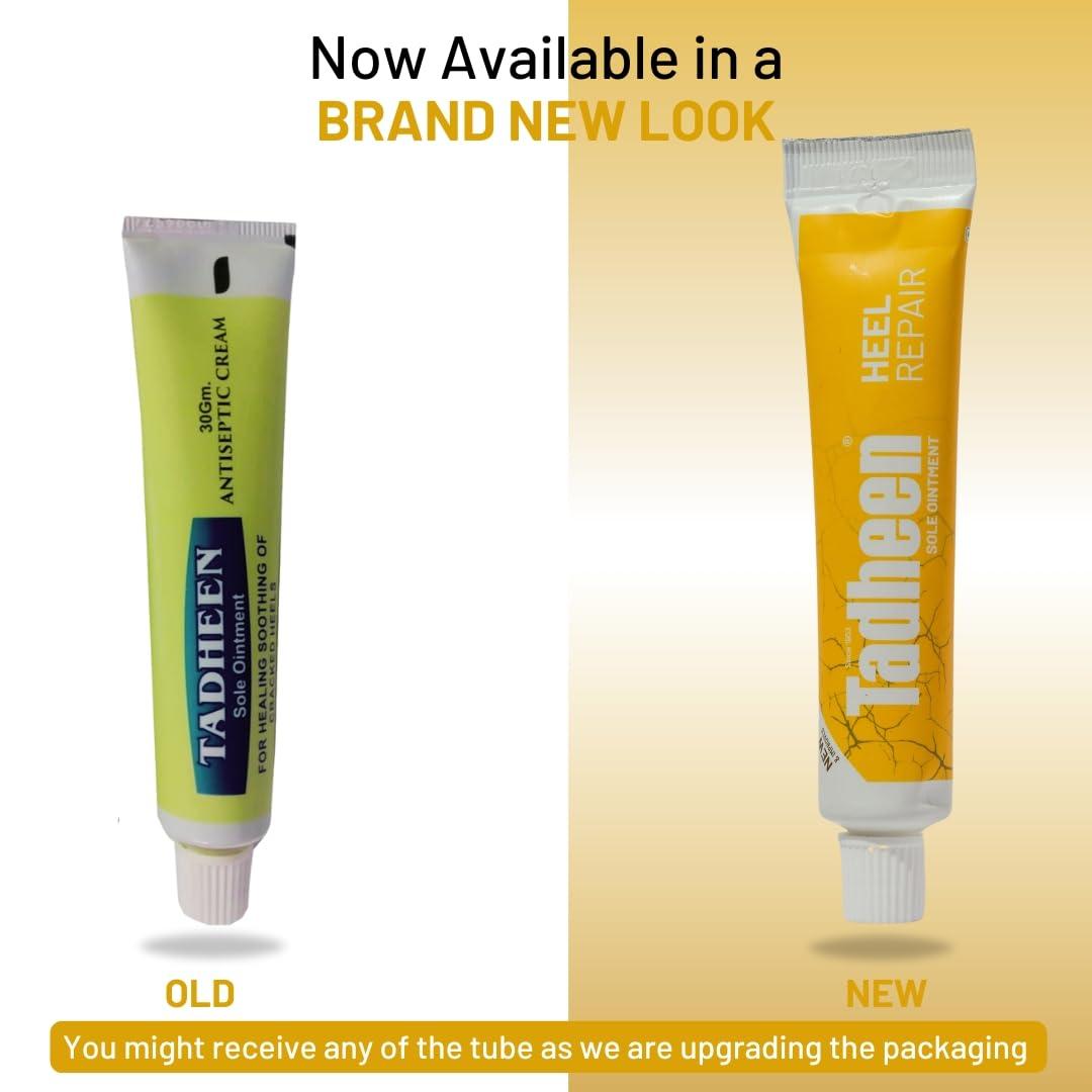 Tadheen TADHEEN Sole Ointment Anticeptic Cream, Heel l Care Cream, 30 gm (Unsceneted, 3)