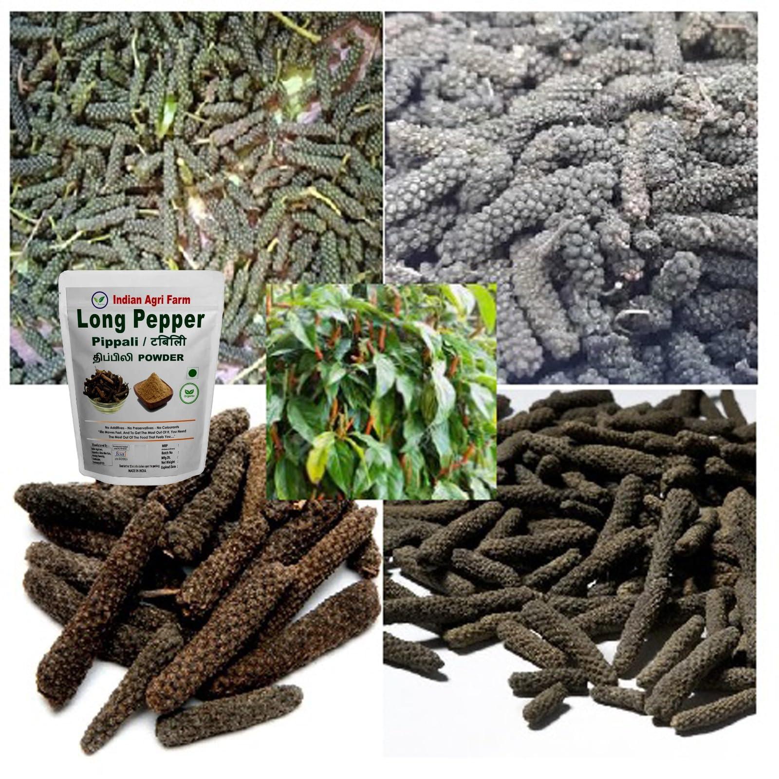 IAgriFarm Iagrifarm Long Pepper Powder - 250 gram - Thippili/Pipal Badi/Pippali Powder