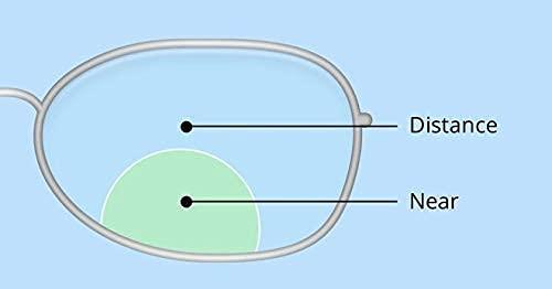 FWO aFWO Bifocal Reading Glasses For Men And Women Distance Plano Reading All Powers Are Available Rectangular Shape Blue And Black +1.00 1.25 1.50 1.75 2.00 2.25 2.50 2.75 +3.00 (Non-Anti Glare) (1.50)