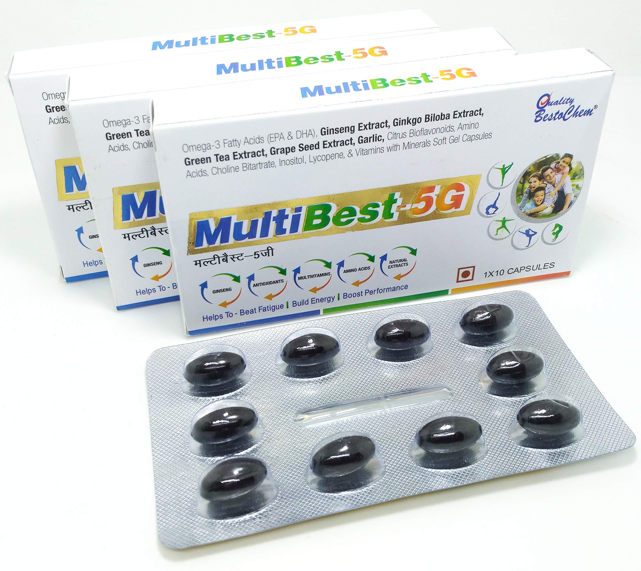 Quality Bestochem Quality Bestochem Multibest-5G softgel capsules(30 softgels)