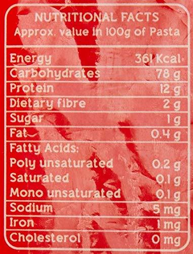 Gustora Gustora Penne Rigate Pasta, 500g I Penne Pasta Made of Durum Wheat Semolina I Vegetarian I Tasty & Healthy I No Trans-fat I Rich in Protein I Cooking Time 10 Min (500 Gram)