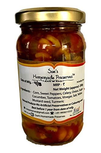Sue's Homemade Preserves Sue's Homemade Preserves Corn & Pepper Relish 200 Grams