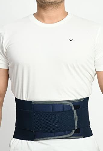 PRO Healthcare PRO Healthcare Lumbo Sacral Belt (L.S.Belt) Lower Back Support, Back Pain, Back Injury, Back Relief (Blue)