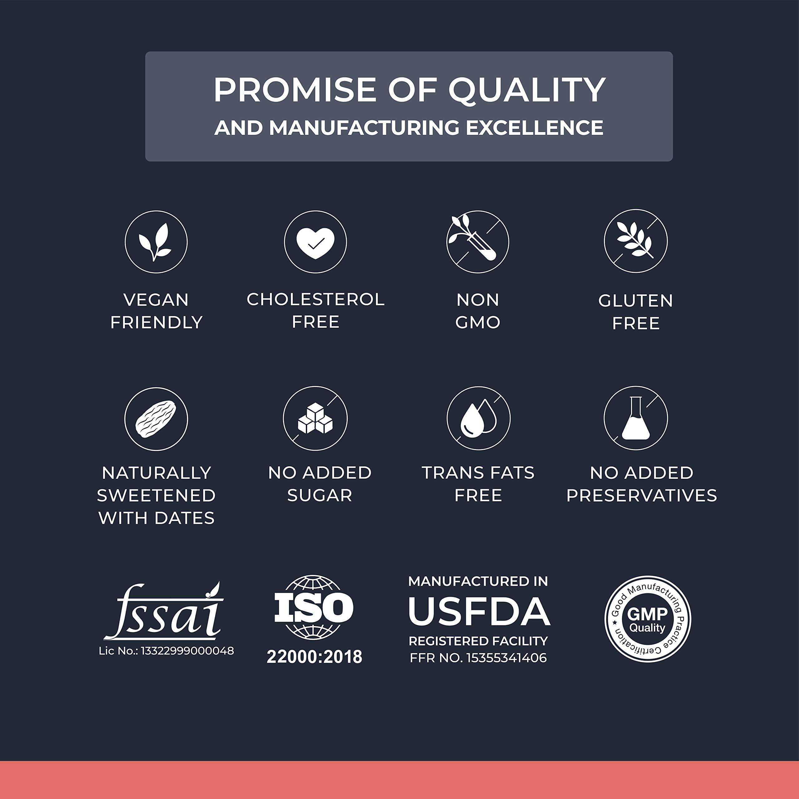 Nutrabay Nutrabay Foods Peanut Butter (Creamy) - Chocolate Intense, 750g | 100% Roasted Peanuts, 22g Protein, Zero Cholesterol, Vegan, Gluten Free, Non GMO