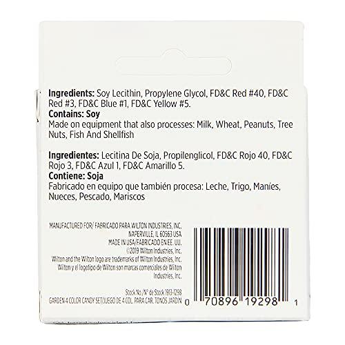 Wilton Wilton Garden Candy Color Set (7 g X 4 Bottles X 1 Set)