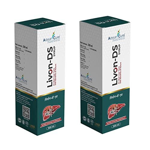 Vedic Ayurcure Health & Retails Pvt Ltd LIVON-DS (Liver Syrup) An Ideal Liver Tonic With Benefits Of Nature 300ml