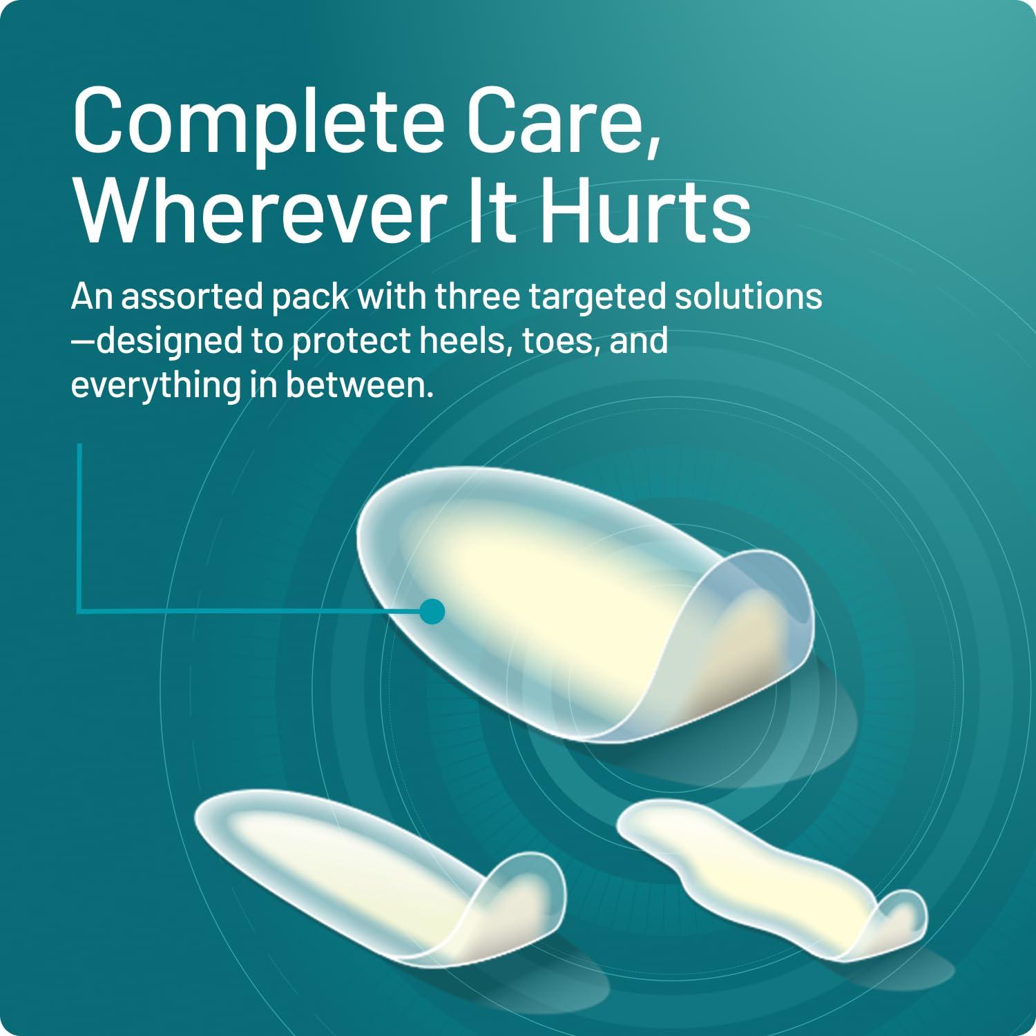 Compeed Compeed Blister Bandage For Foot, Toe, Finger Rubbing Protection, Breathable Foot Protector Hydrocolloid Bandage, 5 Mix Patches Pack