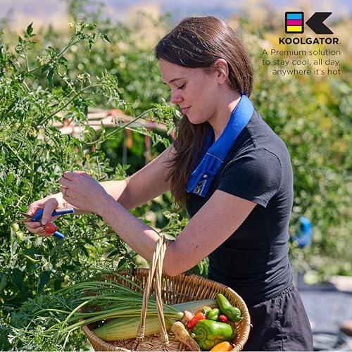 KOOLGATOR KOOLGATOR Cooling Neck Wrap - Water Drops Design