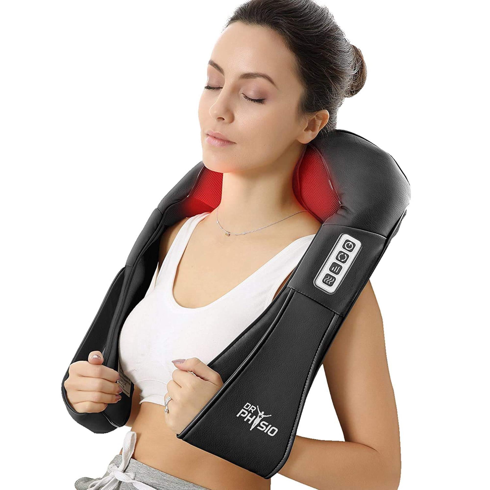 Dr Physio Dr Physio (USA) Electric Heat Shiatsu Machine Body Massagers (for Cervical Neck Shoulder & Back Pain Relief)