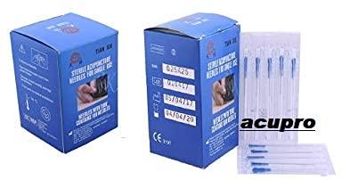 ACUPRO HEALTH CARE SYSTEM ACUPRO HEALTH CARE SYSTEM _Acs acupuncture needle sujok needle dry needling for physio therapy combo set of size Acs (25x0.13mm, 25x0.25mm) 200 needles total 2 Box