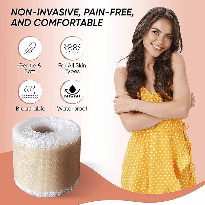 JOICE IMPEX JOICE IMPEX Scar Tape Silicon Sheet for Scar Removal Waterproof Medical Grade Soft Silicone Scar Tape Roll for Surgery Injury Tape