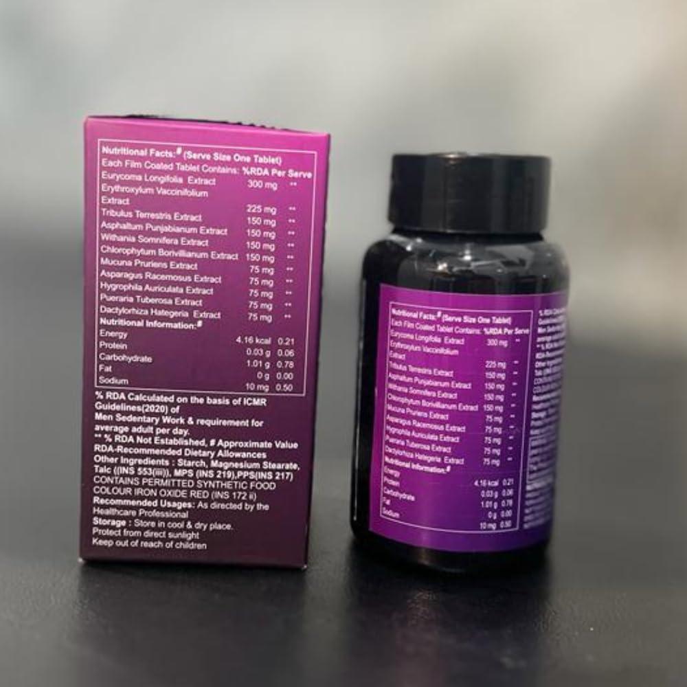 Generic Ero Gold Pro Tablets | Endurance | Longevity | Performance and Energy Booster for Men | Muscle Support | Faster Recovery | Increase Stamina | Herbal Extracts | Natural remedies | Improved Pleasure |