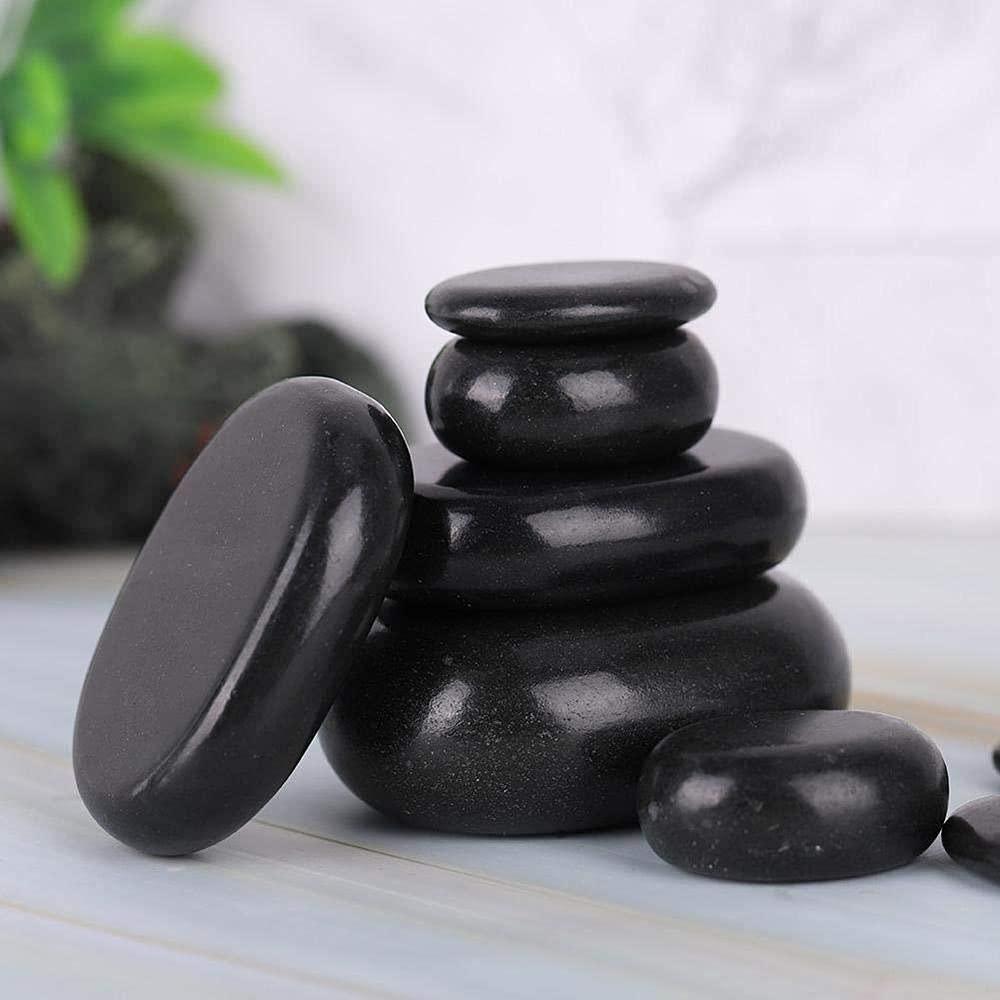 HEALIT HEALIT-Natural-Basalt-Hot-Rocks-Stones-Massage-Set-for-Professional-or-Home-SPA,Massage-Therapy,Relaxing,Healing,Pain-Relief-(6-PICS).