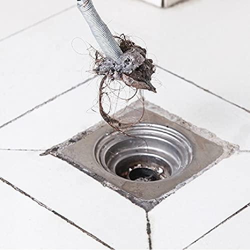 ALINNA ALINNA Flexible Grabber Claw Pick Up Reacher Tool With 4 Claws Bendable Hose Pickup Reaching Assist Tool for Litter Pick, Home Sink, Drains, Toilet(24 Inches) Silver