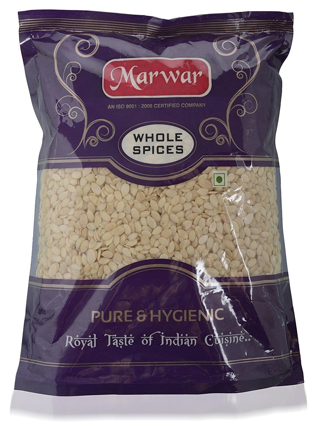 MARWAR Marwar Watermelon Seeds (Magaj | Melon Kernels | Tarboj Beej Magaj | Charmagaj Giri) Machine Cleaned) 1 Kg