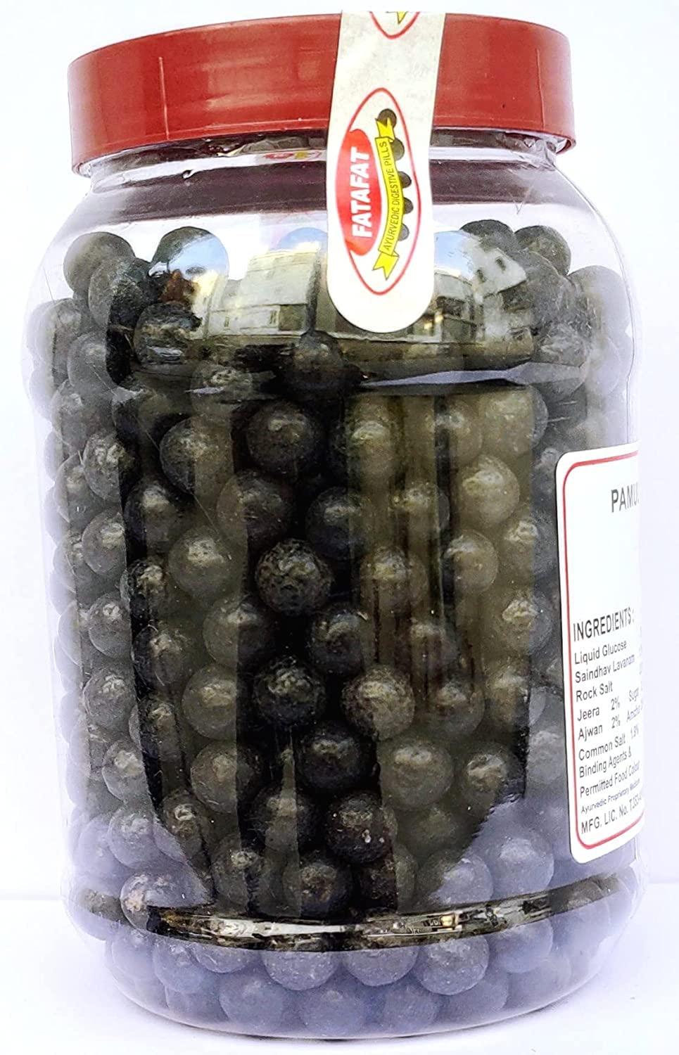 SELTOS FATAFAT Khatti Mitthi Digestive Candy, (660 Pills in Jar) Khatti Mitthi Toffee...