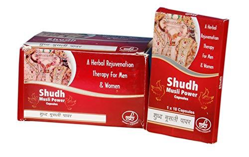 Shudh musli Shudh Musli Power Capsules - Herbal Rejuvenation Therapy For Men & Women- Pack Of 30 Capsules