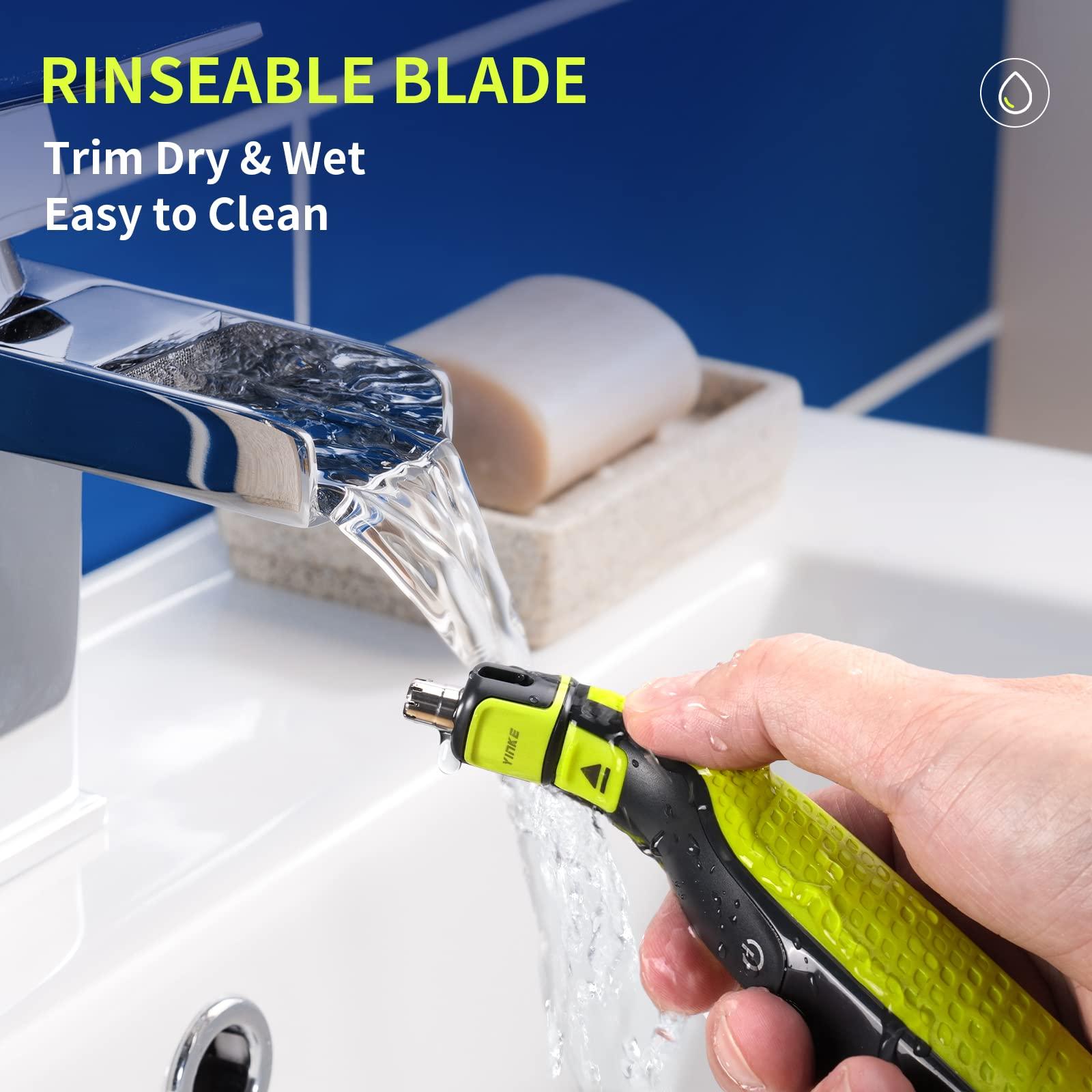 WESYNC WESYNC Yinke Manual Replacement Heads For Nose Hair Trimmer - Compatible With One Blade Handles