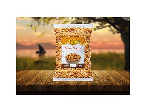 MMAA\'S VEGGIE Mmaa\'s Veggie Mix Farsan Besan Sev, Peanuts, Boondi - Misal Pav Farsan | Ready to eat Mixture Namkeen, Homemade and Lite Spicy Namkeen, Namkeen And Snacks | Made In Groundnut Peanut Oil-250 * 3Pack