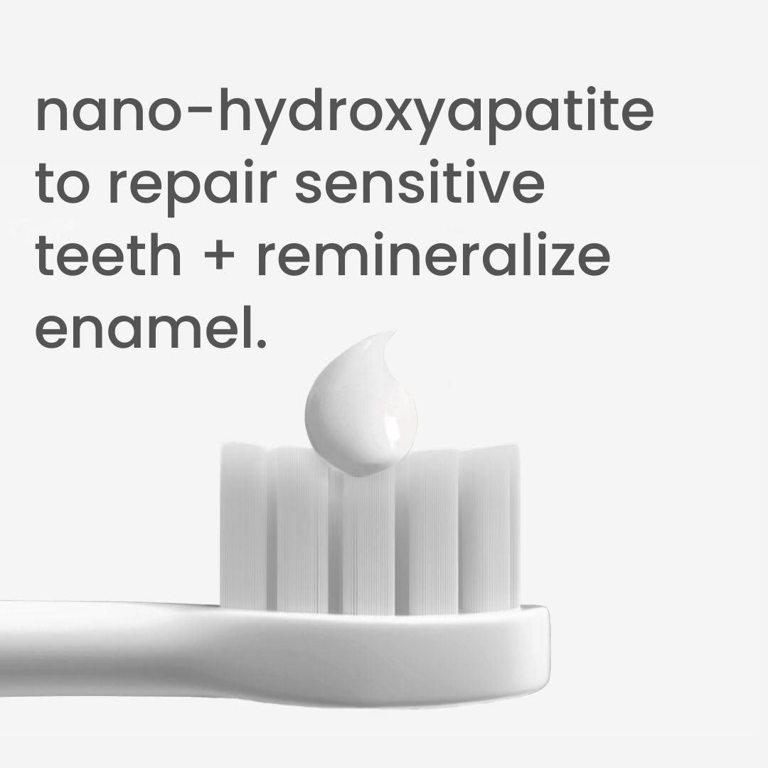 Fang Fang Farm Mint and Forest Essence Toothpaste Combo Pack |Fluoride Free Hydroxyapatite, Teeth Whitening, Heals Sensitive Teeth, Fights Cavities, Gum Diseases, Bad Breath, SLS & Chemical Free (100g X 4)