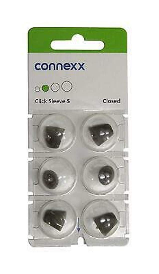 Signia Signia/Connexx Click Sleeve CIC .ITC & RIC Hearing Aid Domes Pack Of 6 (Closed Small)