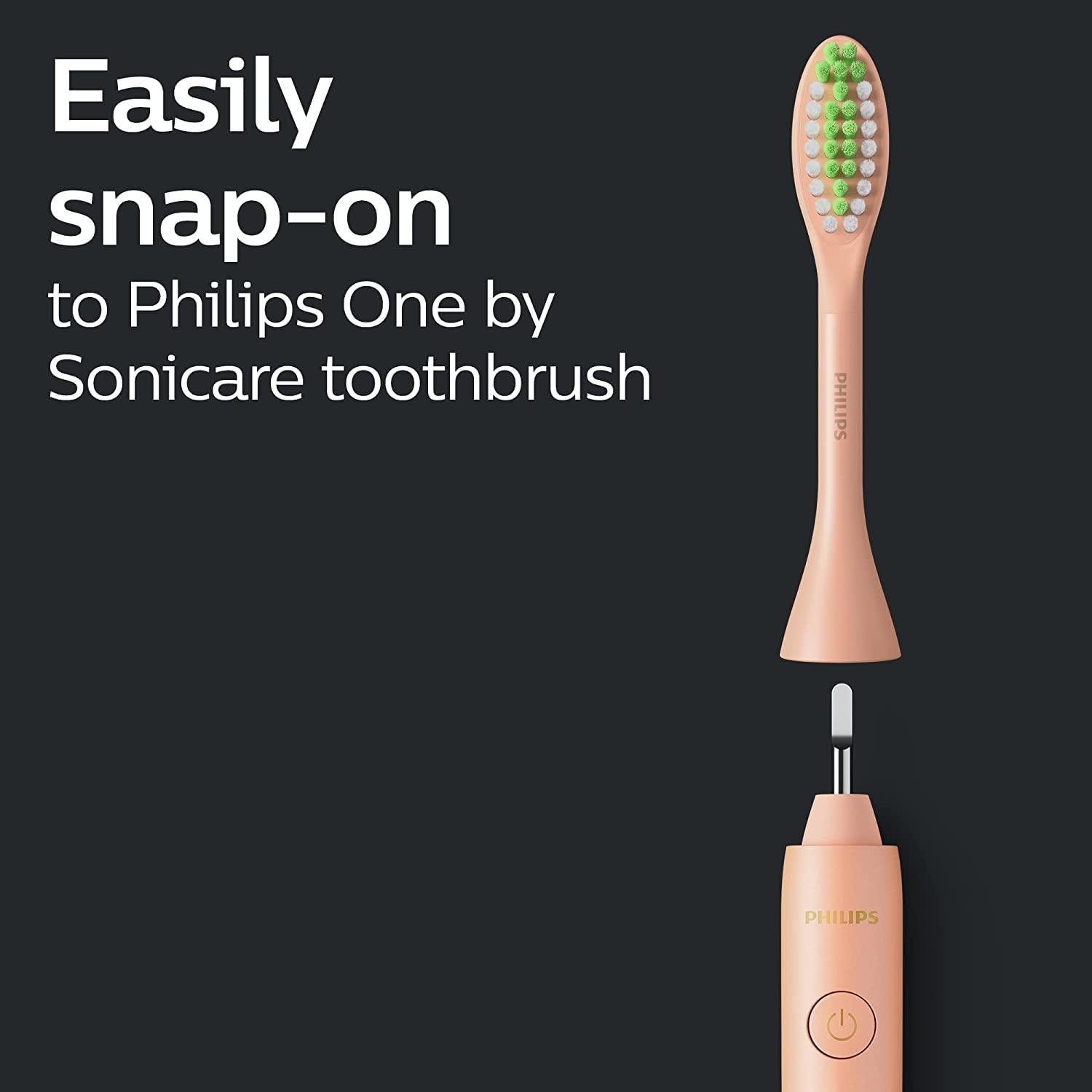 Philips Sonicare Philips One by Sonicare, 2 Brush Heads, Shimmer, BH1022/05