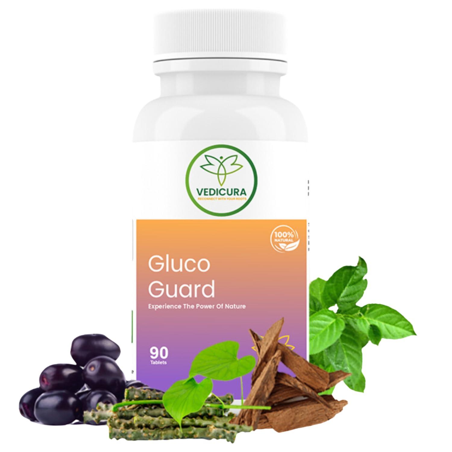 VEDICURA Vedicura GlucoGuard Ayurvedic Herbal Supplement for Healthy Blood Sugar Support