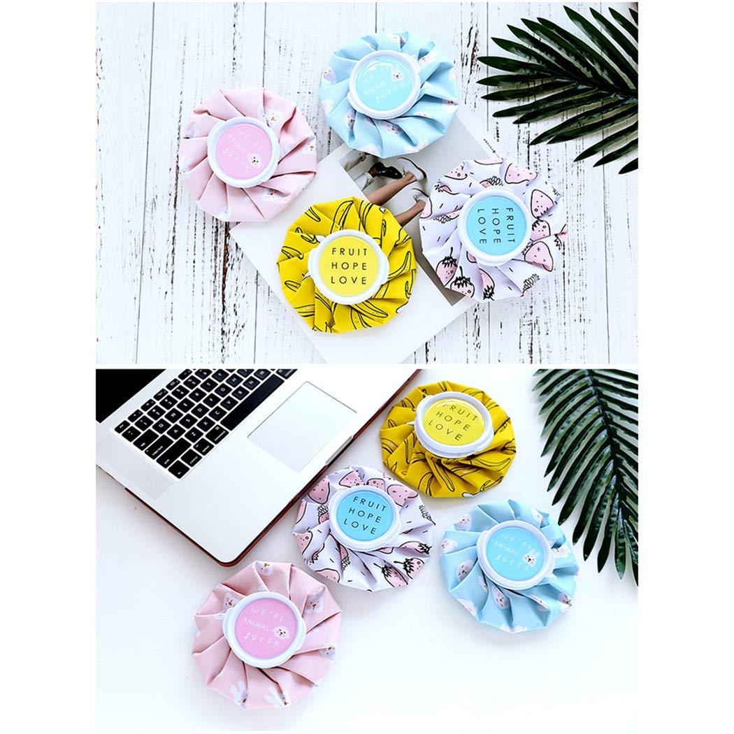 boxoon boxoon Ice Bag Refillable Vogue Water Ice Packs Hot and Cold Therapy Bag Ice Pack for Pain Relief