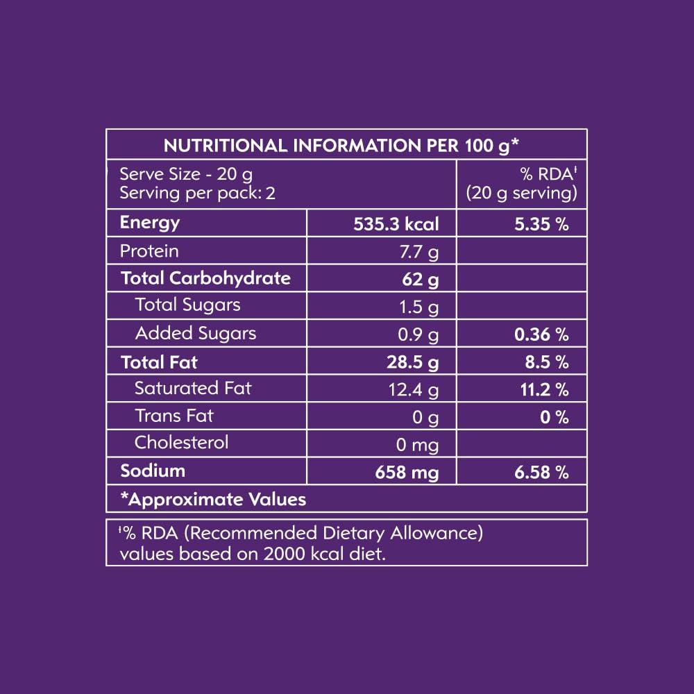 THE THEATRE PROJECT The Theatre Project Kettle Cooked Chips, Exotic Indian Spices Chips, Potato Chips, Combo Pack of 5 Pouch, 210g| Gourmet Handcrafted Chips for an Elevated Snacking Experience