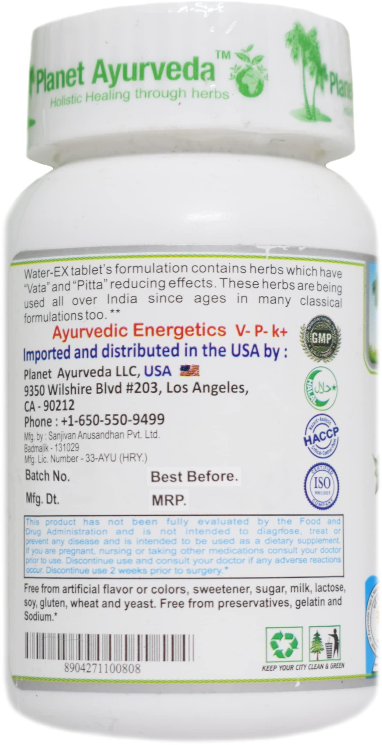 Planet Ayurveda Planet Ayurveda Water-Ex Tablets, 120 Tablets