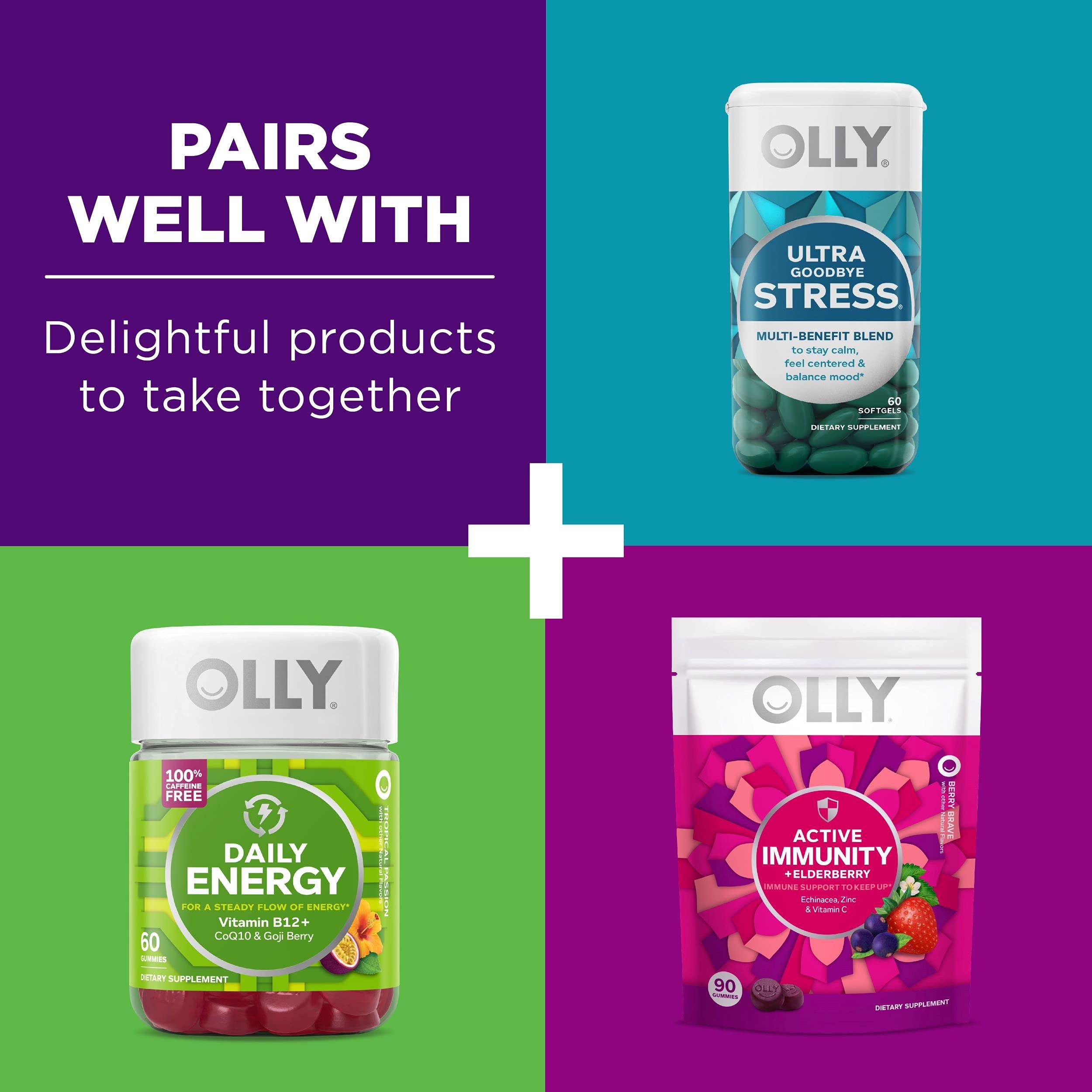 OLLY Olly Muscle Recovery Sleep Gummies Berry Flavor, 40 Count