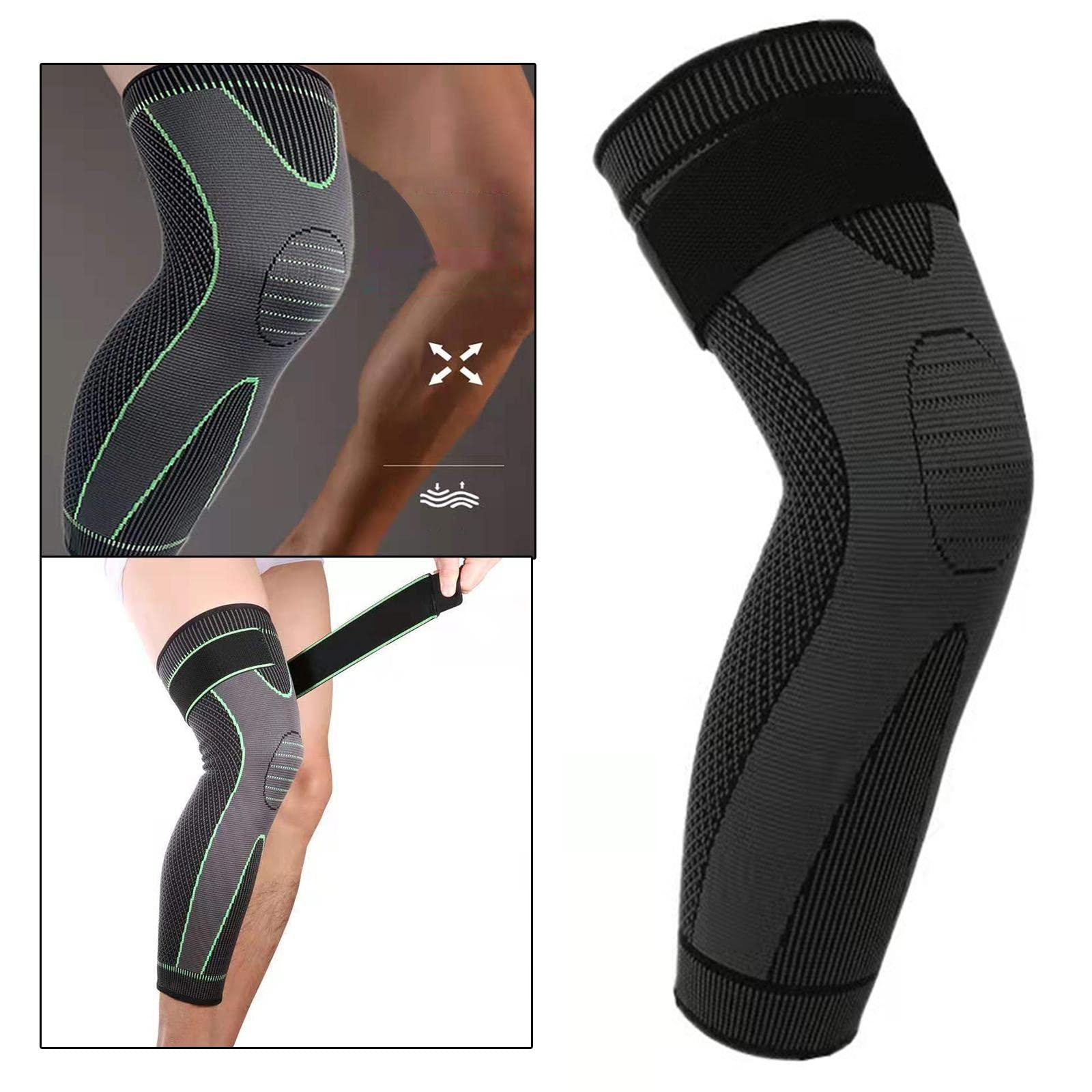 T.O.G. T.O.G. Knee Support Brace Pressure Bandage Knee Pads Meniscus Tear Sports Black L