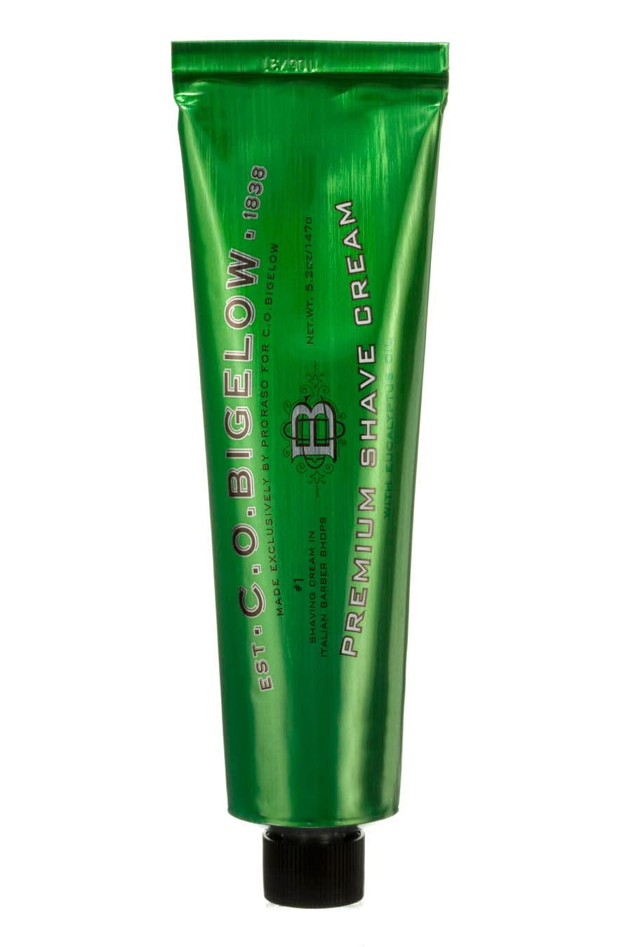 C.O. Bigelow C.O. Bigelow Premium Shaving Cream for Men, 5.2 Oz with Eucalytpus & Coconut Oil