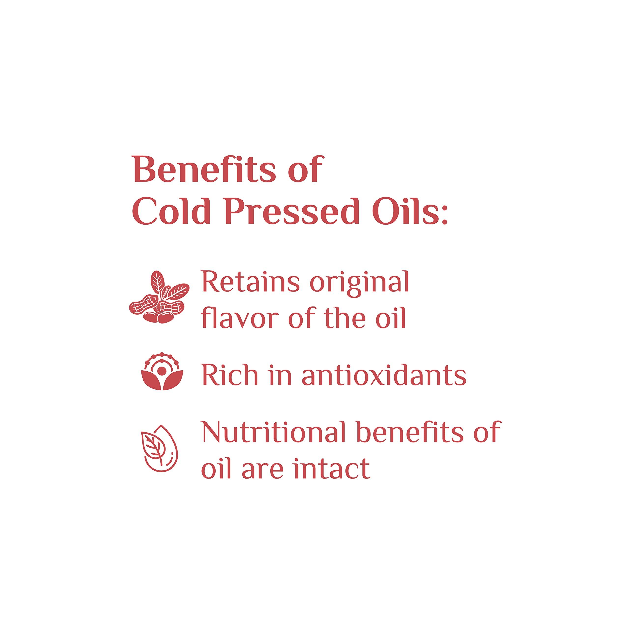 GULAB Gulab Cold Pressed Groundnut Oil Combo / Peanut Oil - 200 ml Each 100% Pure & Natural | Unrefined and Unfiltered